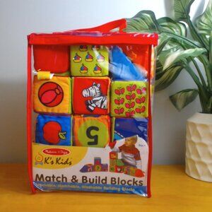 Melissa and Doug Match and Build Blocks
